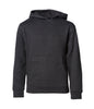SS4001Y - Youth Midweight Pullover Hooded Sweatshirt - Charcoal Heather / S - HOODIES