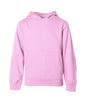SS4001Y - Youth Midweight Pullover Hooded Sweatshirt - Light Pink / S - HOODIES