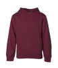 SS4001Y - Youth Midweight Pullover Hooded Sweatshirt - Maroon / S - HOODIES