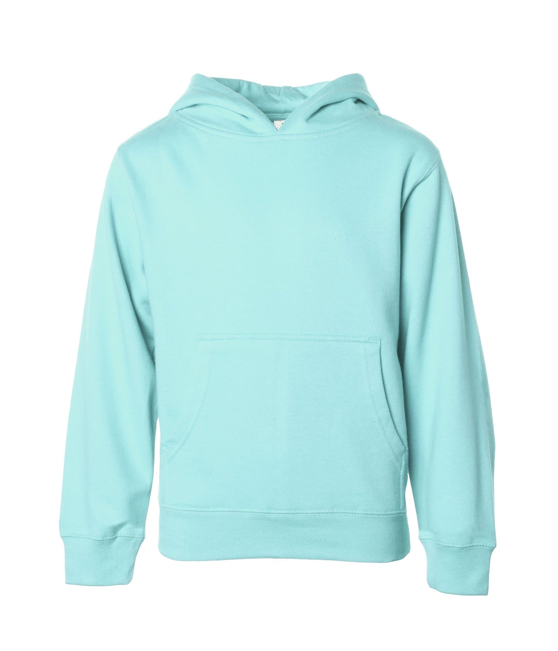 SS4001Y - Youth Midweight Pullover Hooded Sweatshirt - Mint / S - HOODIES
