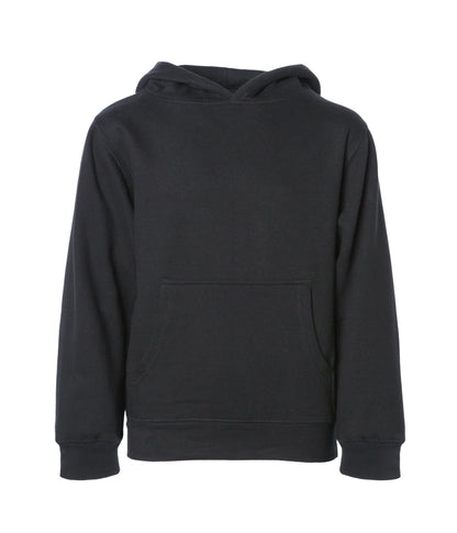 SS4001Y - Youth Midweight Pullover Hooded Sweatshirt - Black / S - HOODIES