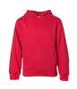 SS4001Y - Youth Midweight Pullover Hooded Sweatshirt - Red / S - HOODIES
