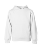 SS4001Y - Youth Midweight Pullover Hooded Sweatshirt - White / S - HOODIES