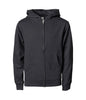 SS4001YZ - Youth Midweight Zip Hooded Sweatshirt - Charcoal Heather / S - ZIPS