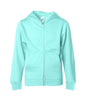 SS4001YZ - Youth Midweight Zip Hooded Sweatshirt - Mint / S - ZIPS