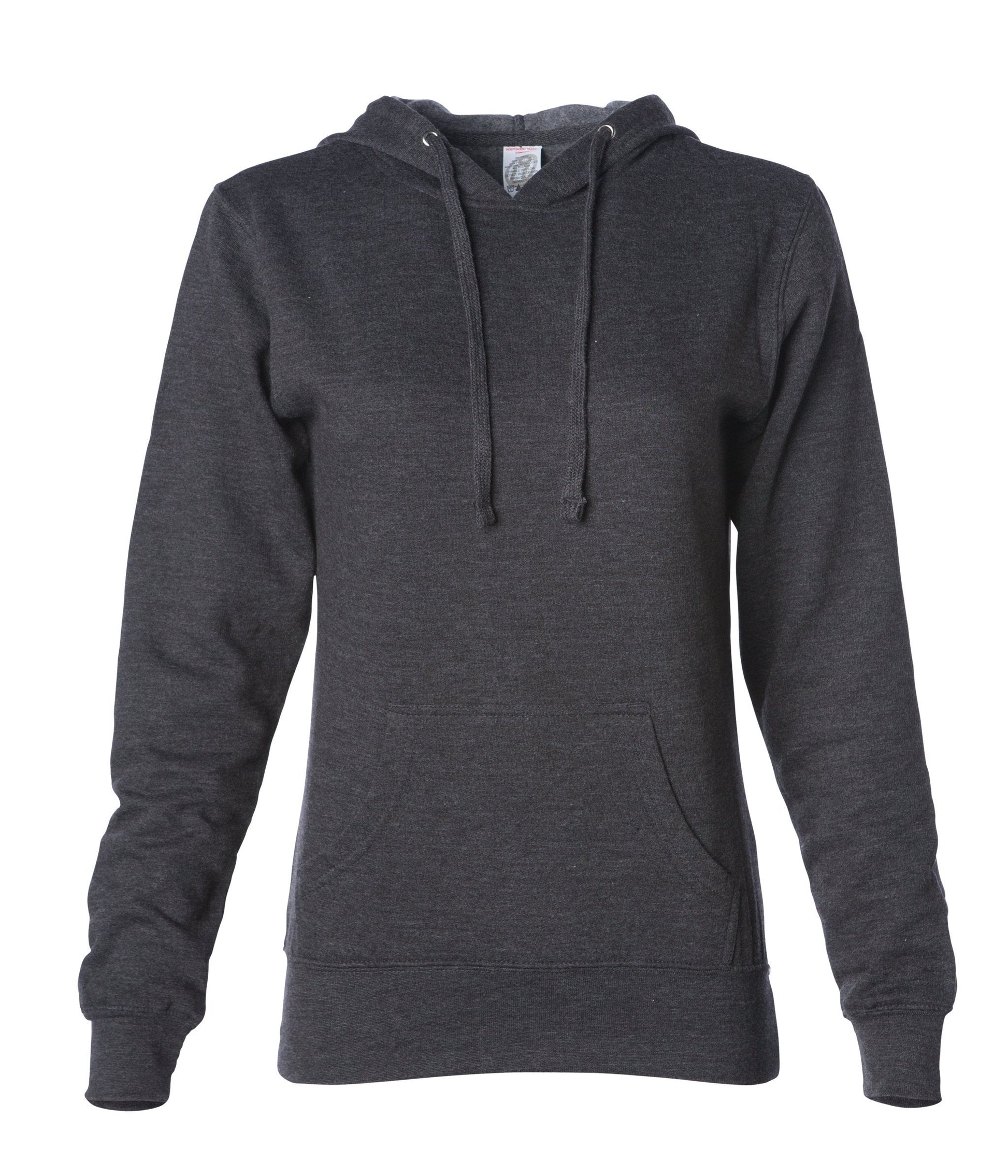 SS650 - Lightweight Pullover Hooded Sweatshirt - Charcoal Heather / XS - HOODIES