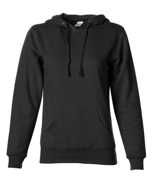 SS650 - Lightweight Pullover Hooded Sweatshirt - Black / XS - HOODIES