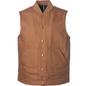 EXP560V - Men’s Insulated Canvas Workwear Vest - Saddle / XS - COATS & JACKETS