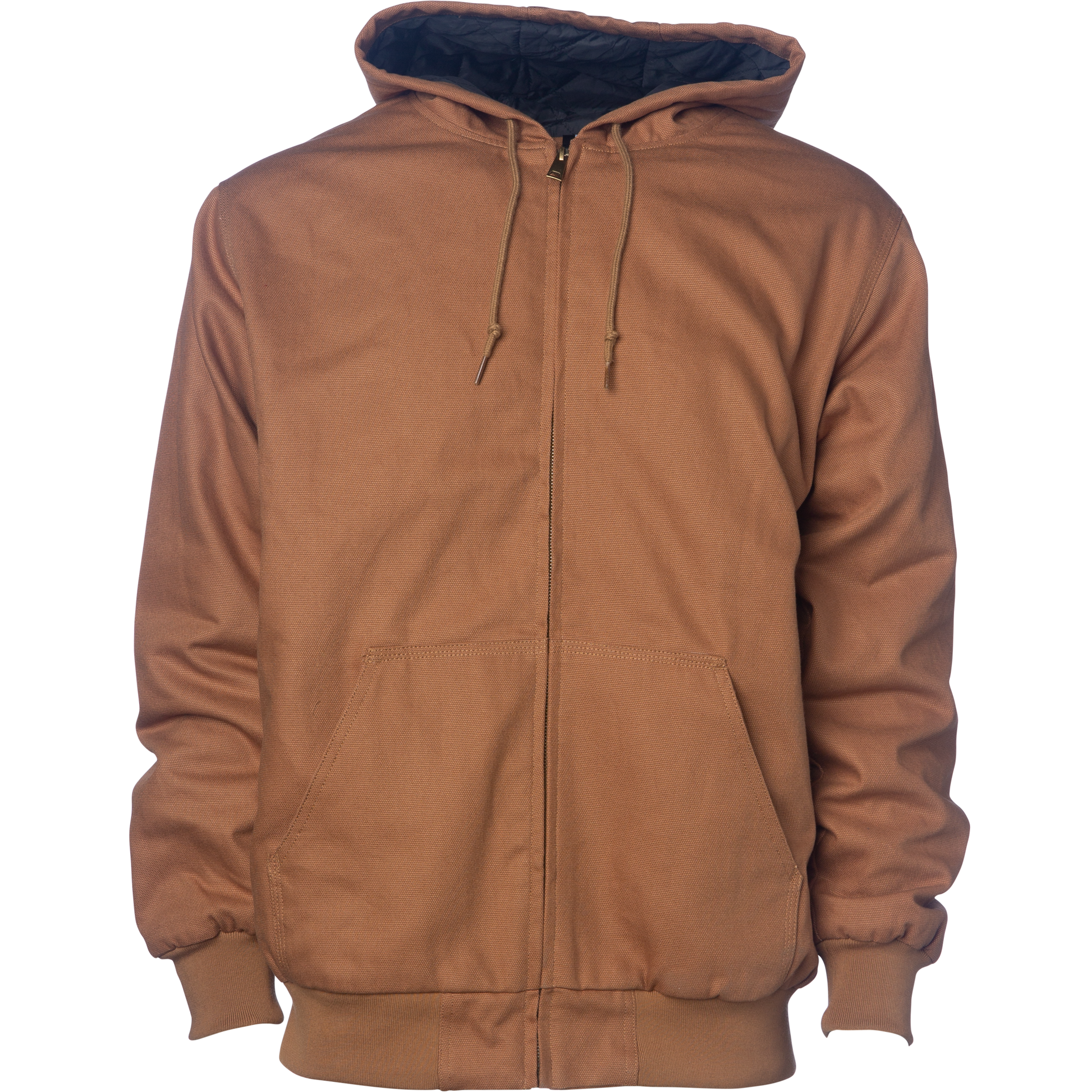 EXP550Z - Men’s Insulated Canvas Workwear Jacket - Saddle / XS - COATS & JACKETS