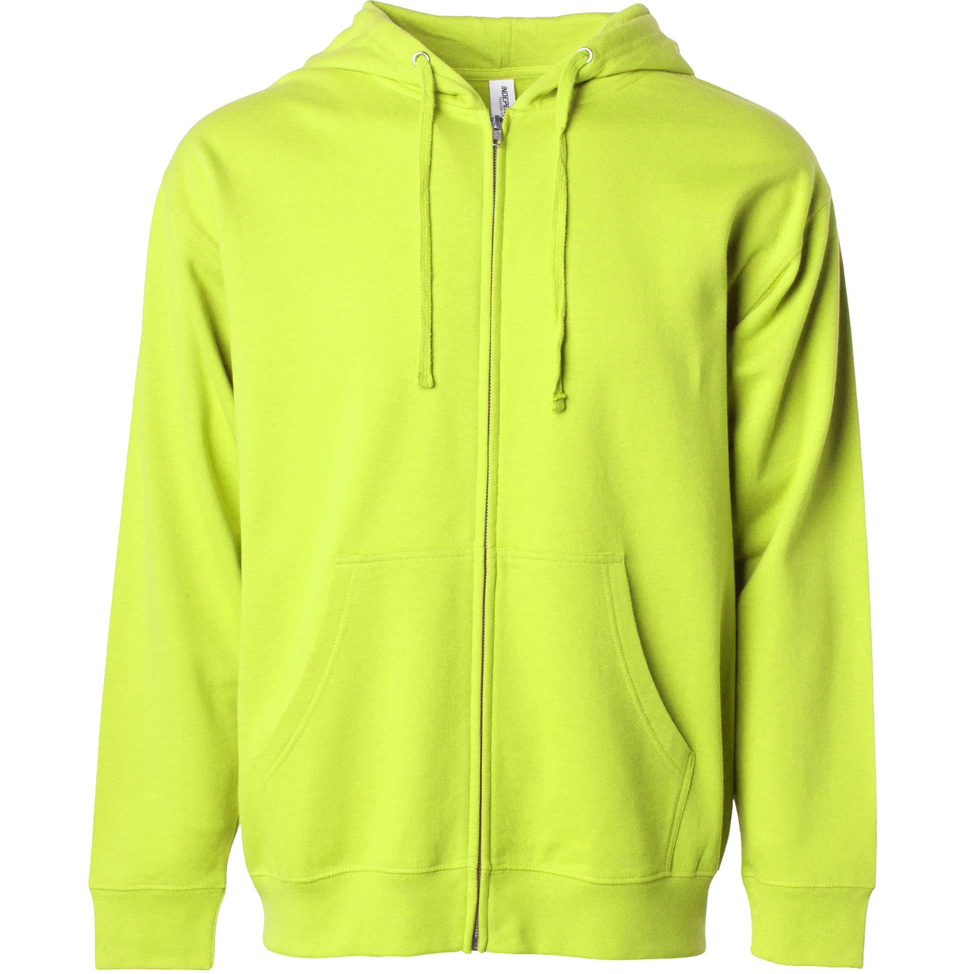 SS4500Z - Midweight Zip Hooded Sweatshirt - Safety Yellow / XS - CLOSE