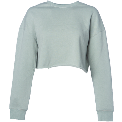 AFX24CRPC - Women’s Lightweight Crop Crew Neck - Sage / XS - CREWNECKS