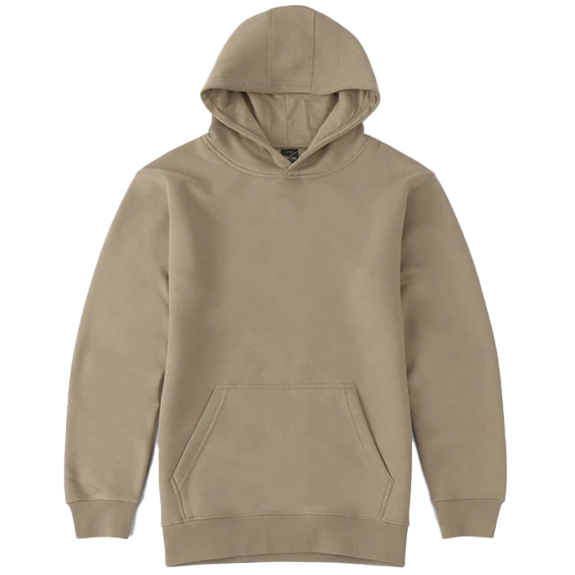 7102 - Fleece Pullover Hoodie - Sand / XS - HOODIES