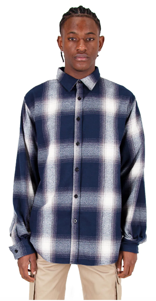 Plaid Flannel Overshirt