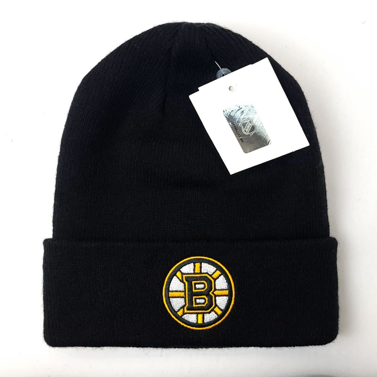 Boston Bruins Knit Toque - BS Cuff Black - OSFA - NHL