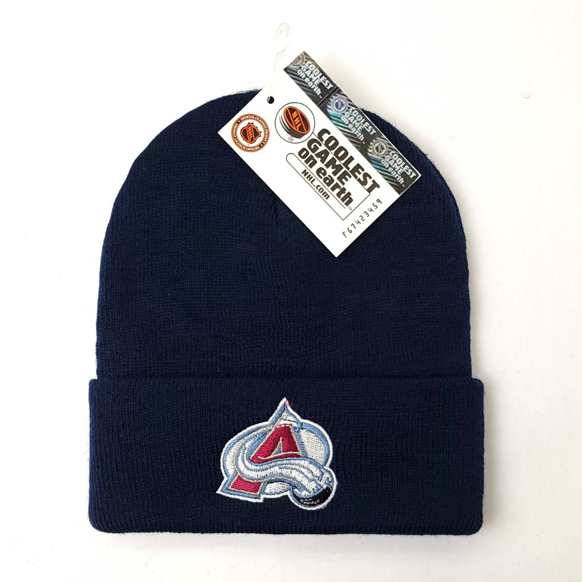 Colorado Avalanche Knit Toque - BS Cuff Navy - OSFA - NHL