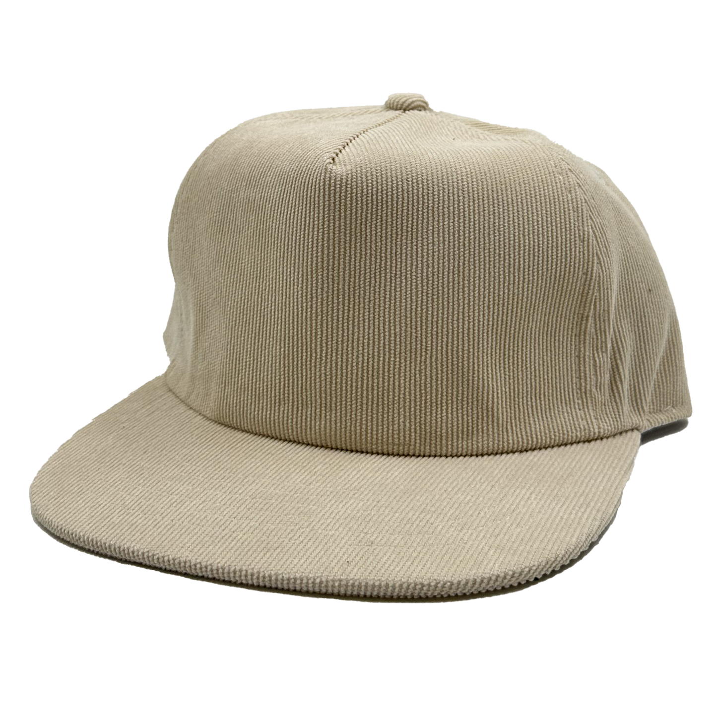 GNV-10195P - 5 panels Flat Bill Corduroy Cap