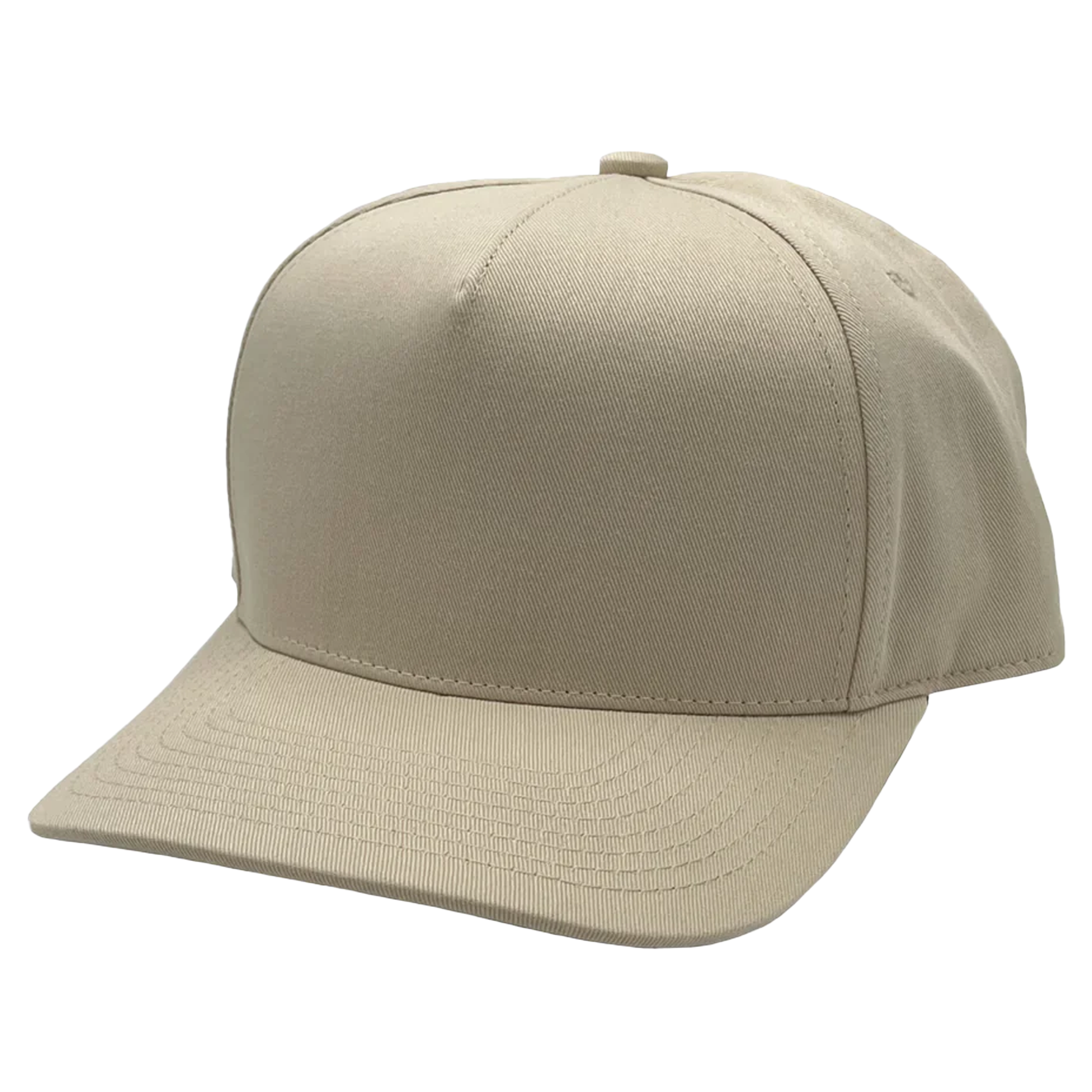 GNV-007 - Premium Pro Style Cap - Stone / One Size - CAPS