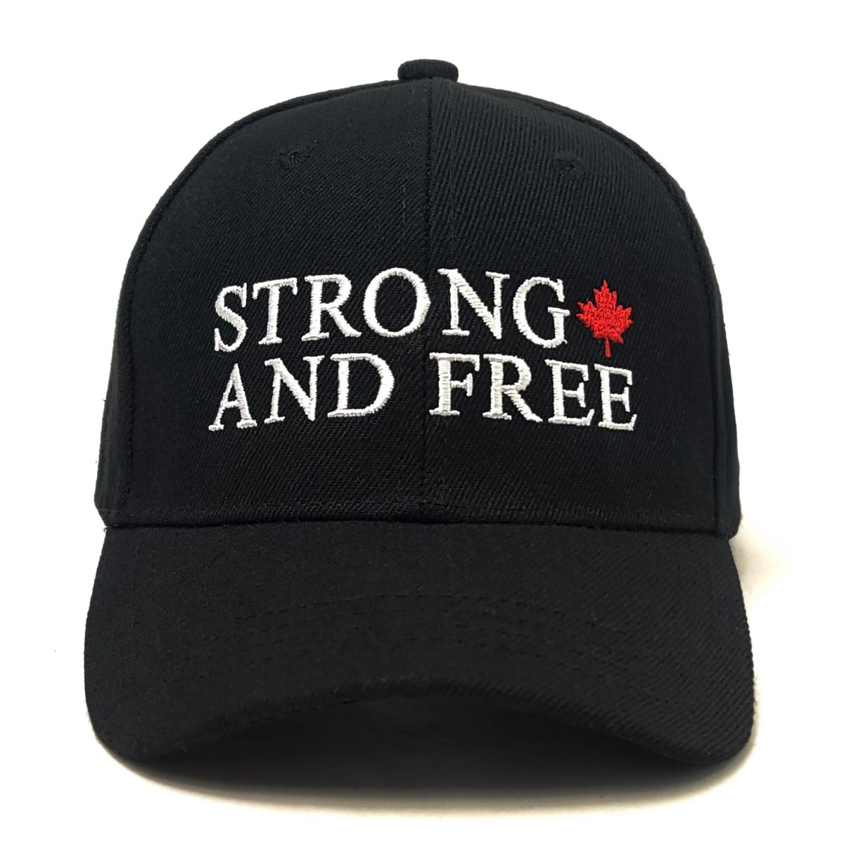 Strong and Free Cap -1521 Multi-Coloured Adjustable - Black / OSFA - Canada