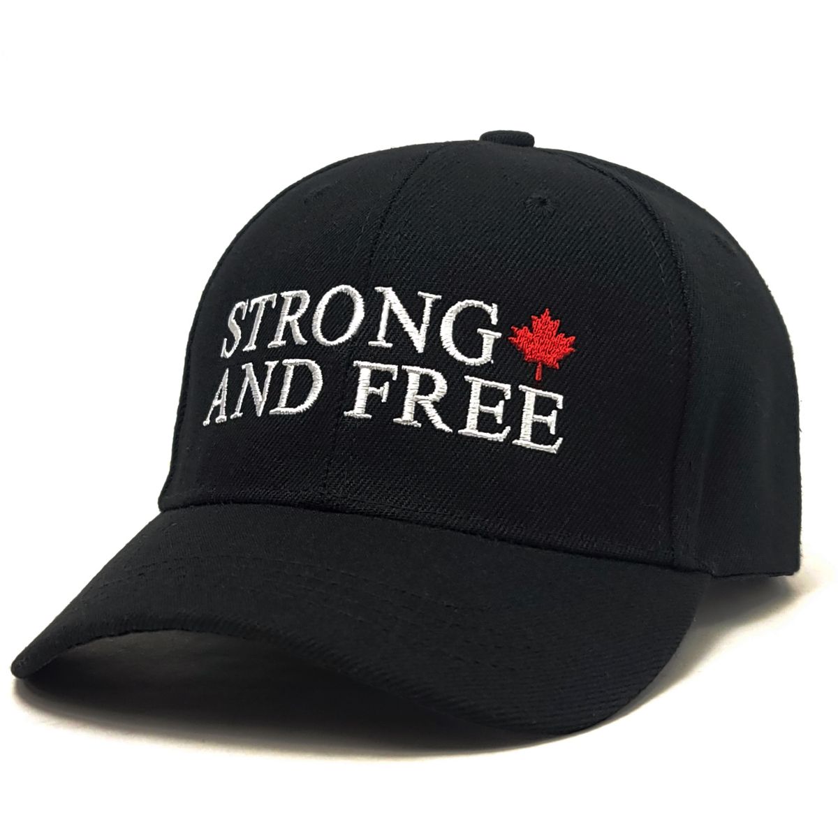 Strong and Free Cap -1521 Multi-Coloured Adjustable - Black / OSFA - Canada