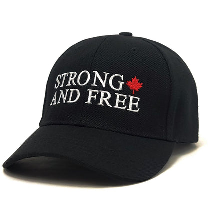 Strong and Free Cap -1521 Multi-Coloured Adjustable - Black / OSFA - Canada