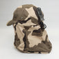 5 Panel Hiking Cap with Neck Cover Various Colours Adjustable - Desert Camo / OSFA