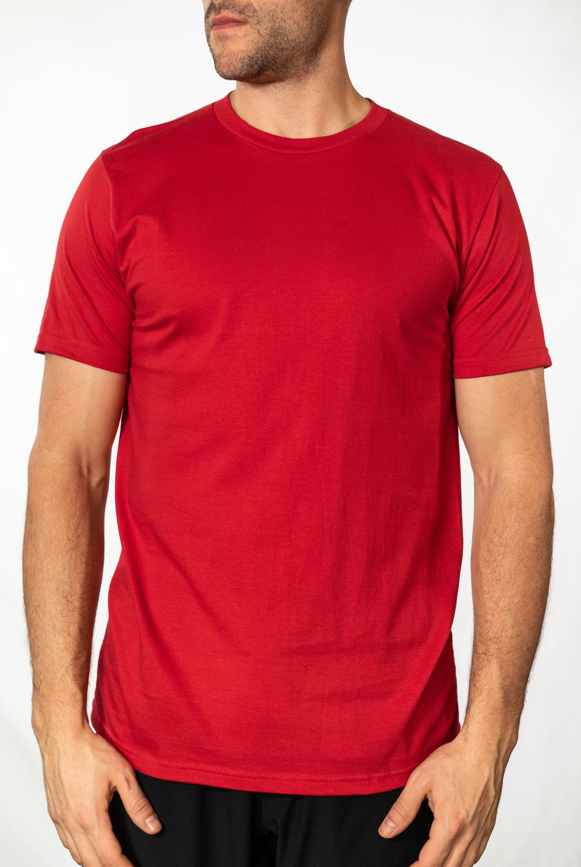 47151 - Men’s Premium Tee - Mountain Red / XS - TEES