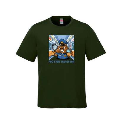 The Poo Fare Inspector T-Shirt