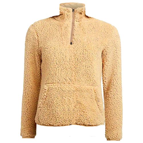 T5003 - Unisex Shearling Sherpa Fleece Quarter Zip