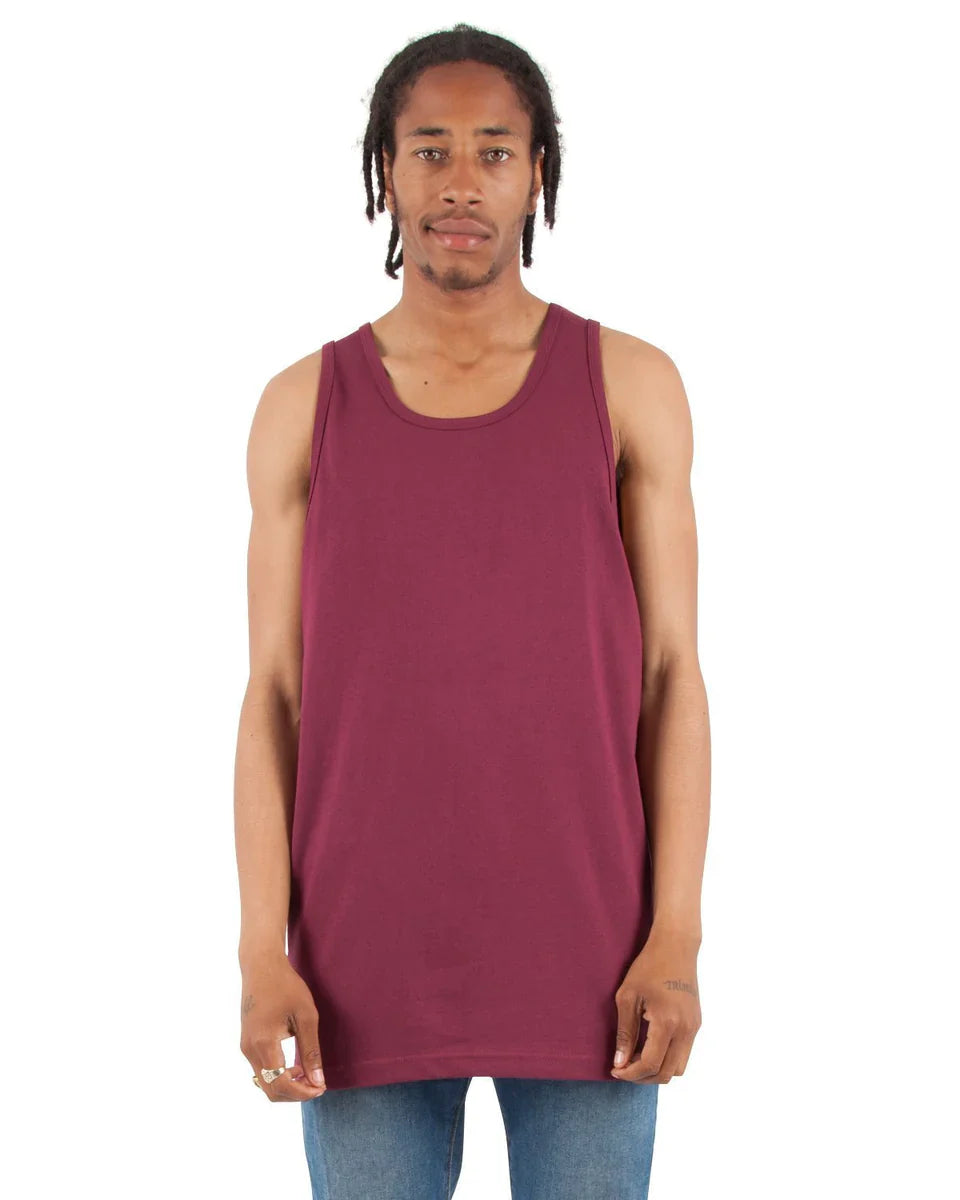 Tank Top - 6.0 oz - Burgundy / S - TANKS