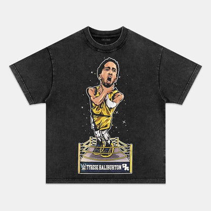 TYRESE HALIBURTON CHOKE WWE TEE