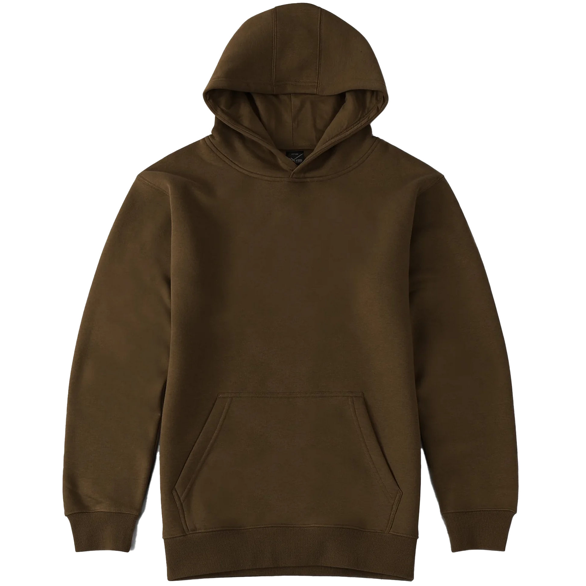 7102 - Fleece Pullover Hoodie - Tobacco / XS - HOODIES
