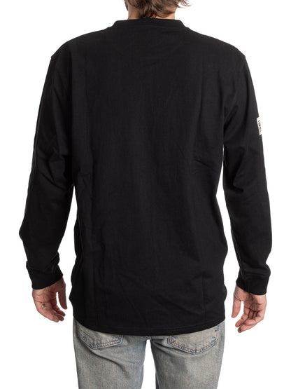 Toronto Maple Leafs Long Sleeve Henley Blackout Edition - Presale