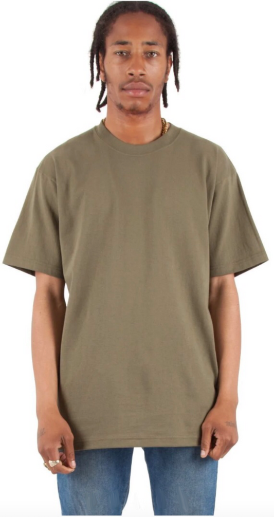 Max Heavyweight Short Sleeve - 7.5 oz - Olive / S - TEES