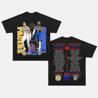 VINTAGE TEE  PACERS VS THUNDER 6.7