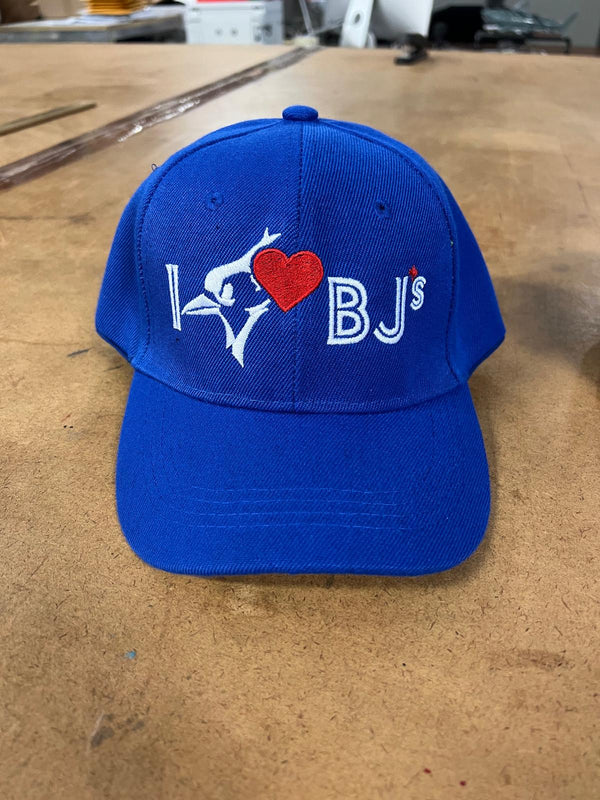 I Love BJs Original Bird Hat – Bold, Fun, and Full of Flair! 🦅❤️