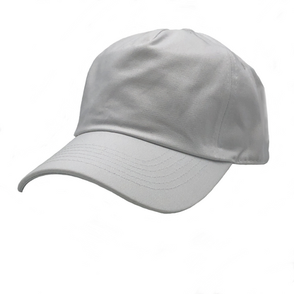 GN-1004P5 - Washed Cotton Dad Caps - White / One Size - CAPS