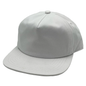 GNV-1040SB - 5 Panels Mid Profile Flat Bill - White / One Size - CAPS