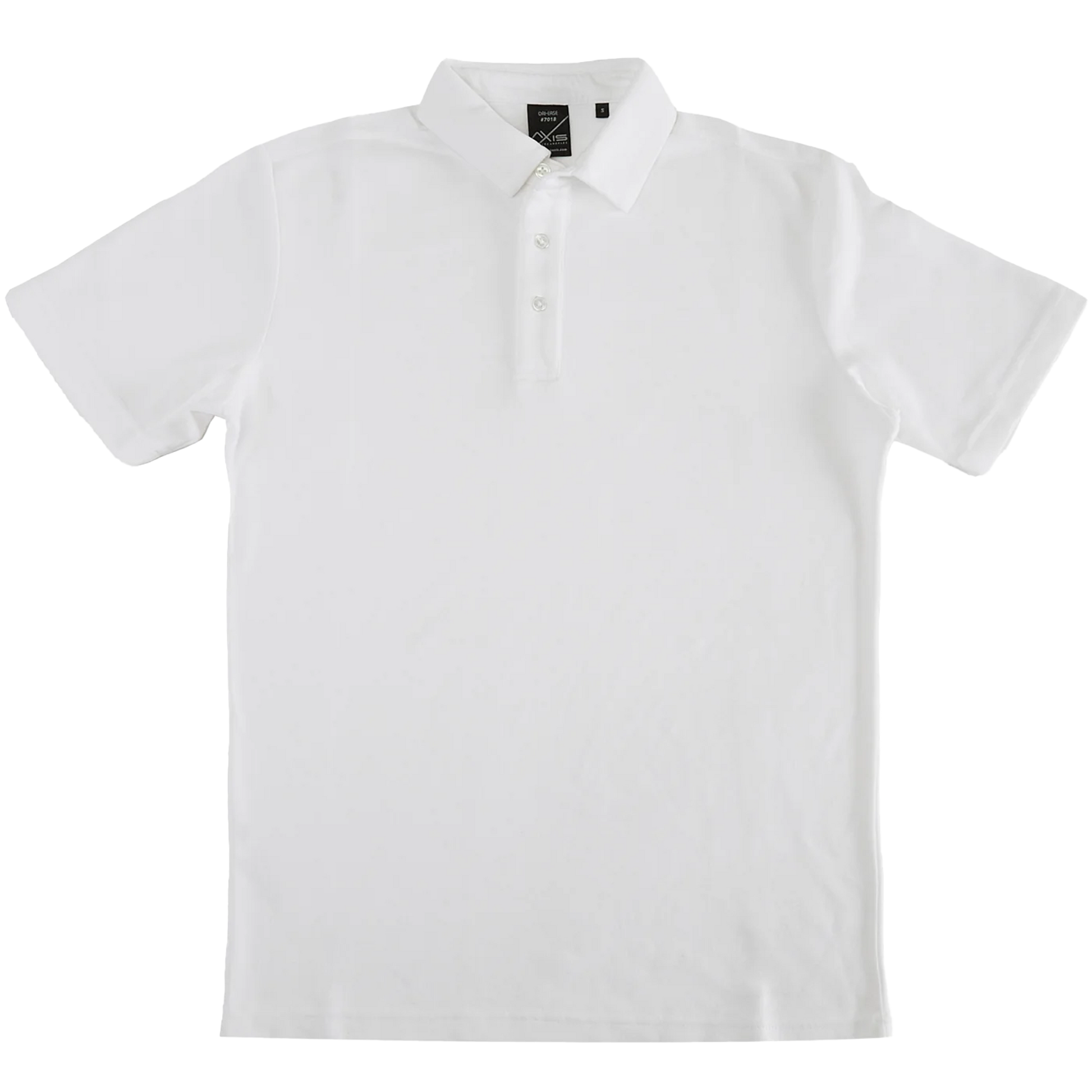 7018 - Dri Ease Polo Shirt - White / XS - POLOS