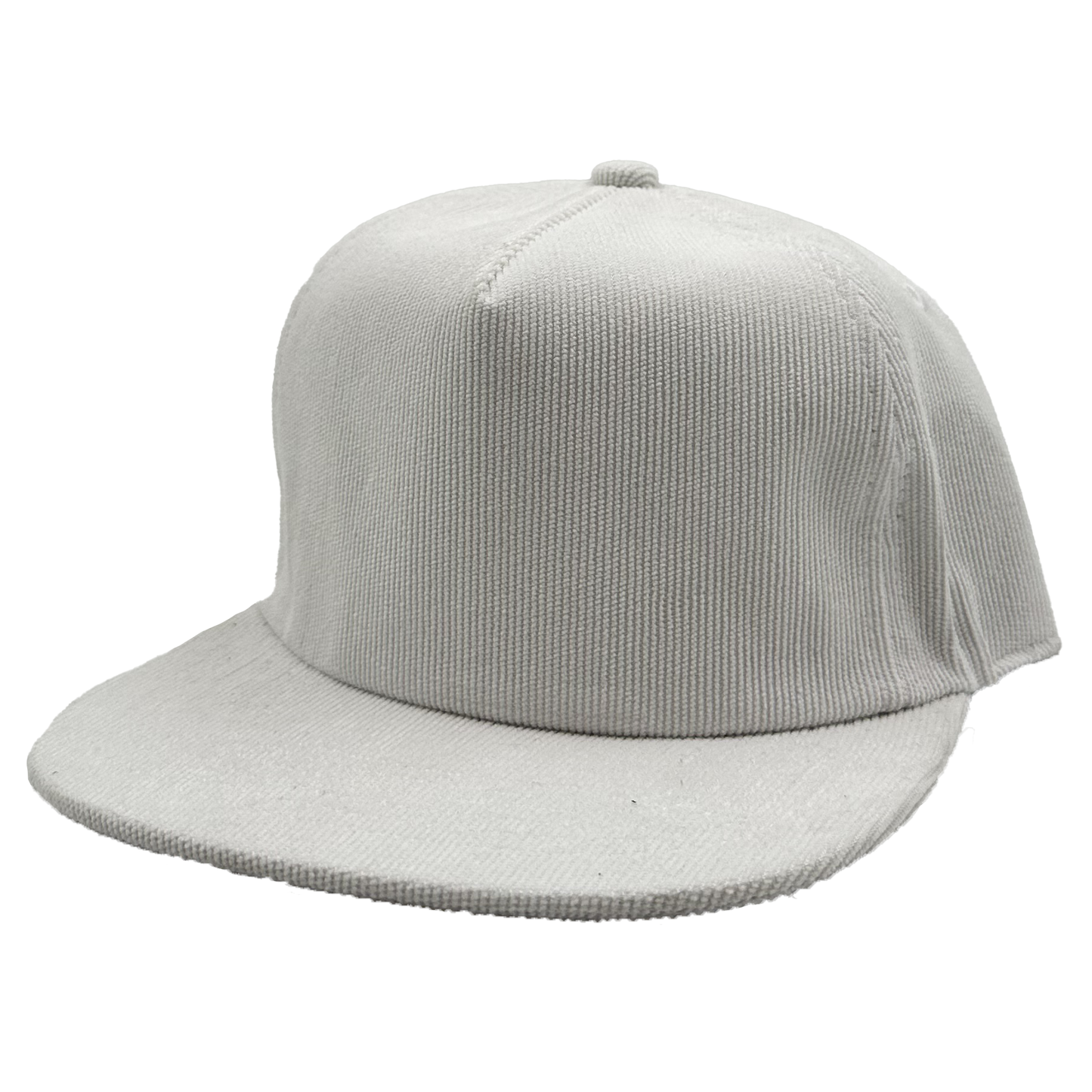 GNV-10195P - 5 panels Flat Bill Corduroy Cap