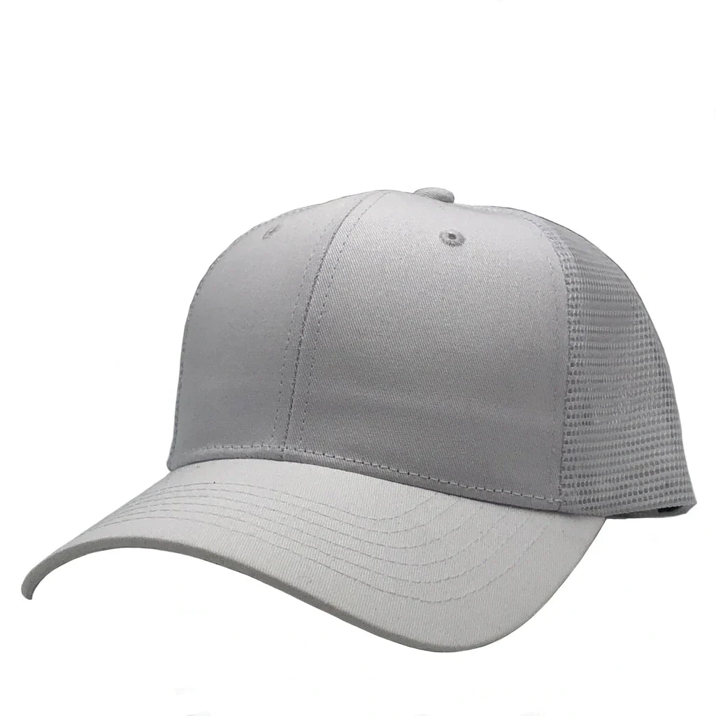 GN-1020 - Trucker Mesh - White / One Size - CAPS