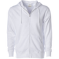 AFX4000Z - Lightweight Zip Hooded Sweatshirt - White / XS - ZIPS