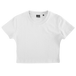 7013 - Woman Dri Ease Crop Top - White / XS - TEES