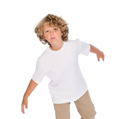 3010 - Dri Ease Kids T-Shirt - White / 34 - TEES