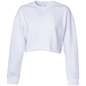 AFX24CRPC - Women’s Lightweight Crop Crew Neck - White / XS - CREWNECKS