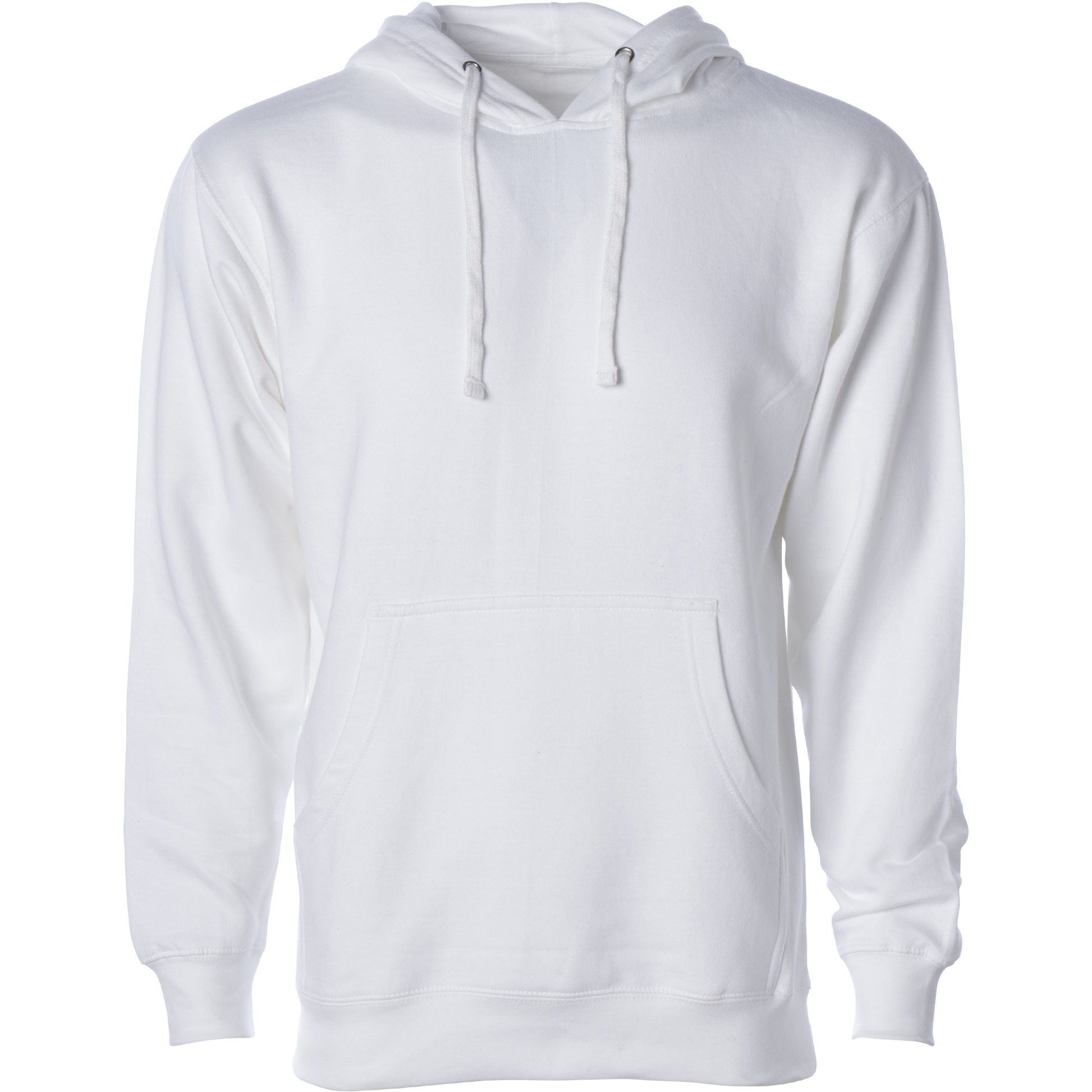 SS4500 - Midweight Hooded Pullover Sweatshirt - White / XS - HOODIES