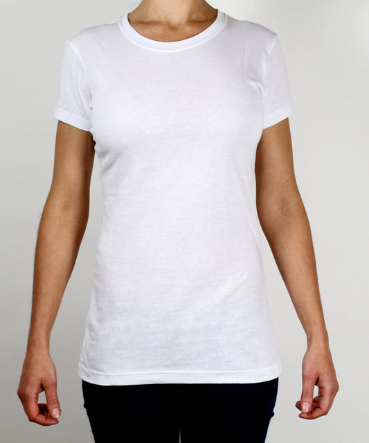 47182 - Women’s Eiffel Tee Shirt - White / S - CLOSE