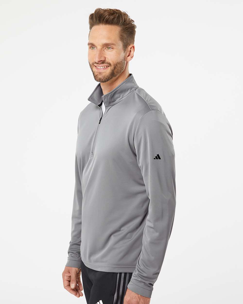 Adidas Lightweight Quarter-Zip Pullover A401