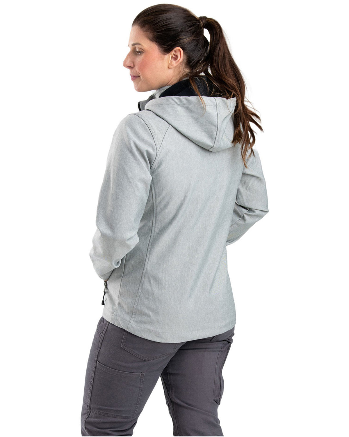 Berne Ladies' Hooded Softshell Jacket WJS301