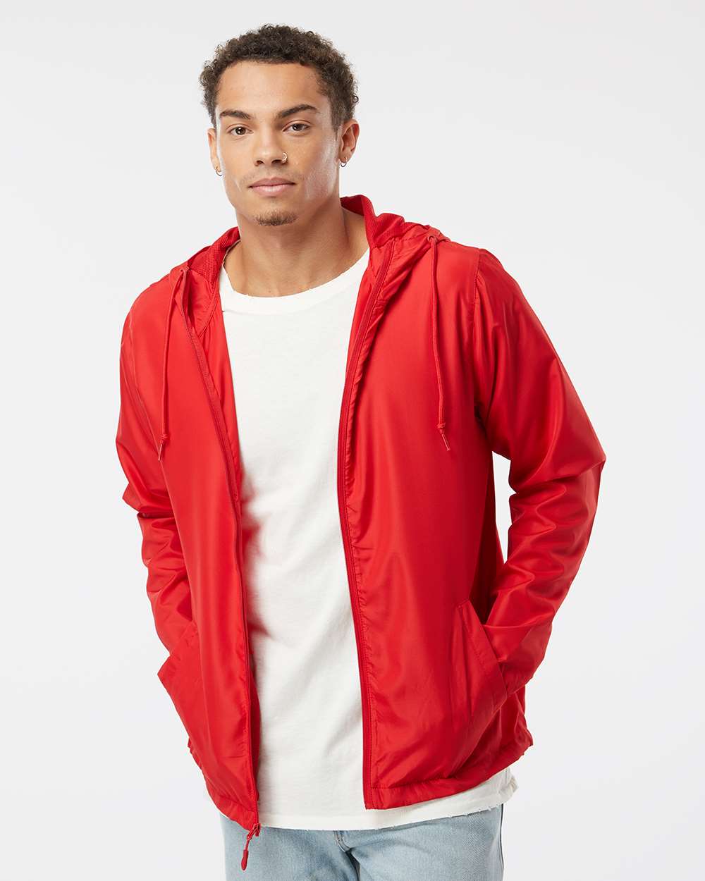 Independent Trading Co. Lightweight Windbreaker Full-Zip Jacket EXP54LWZ