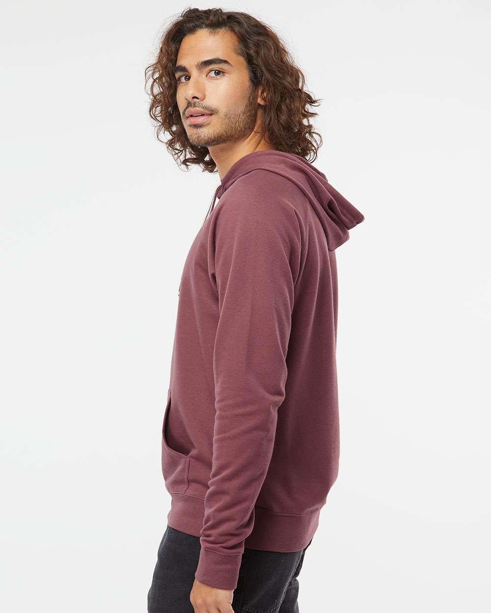 Independent Trading Co. Icon Lightweight Loopback Terry Hooded Sweatshirt SS1000